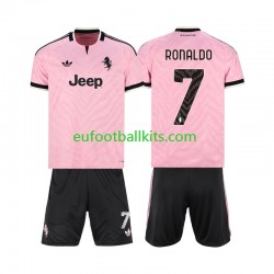Juventus Cristiano Ronaldo 7 Away Football Shirts 2026-2027 Kids LS