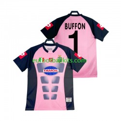 Juventus Goalkeeper Buffon 1 Retro Away Football Shirts 2002-2003 Men LS