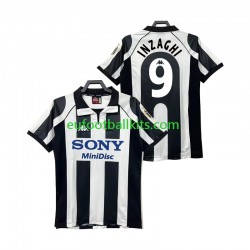Juventus INZAGHI 9 Retro Home Football Shirts 1997 1998 Men LS