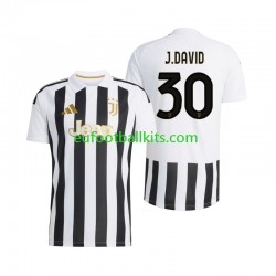 Juventus Jonathan David 30 Home Football Shirts 2026-2027 Men LS