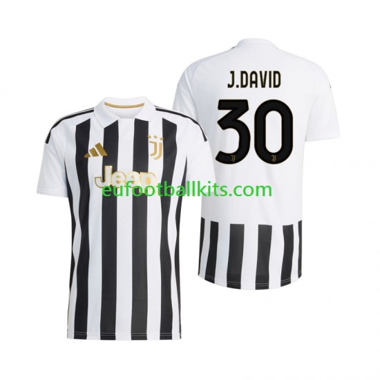 Juventus Jonathan David 30 Home Football Shirts 2026-2027 Men LS