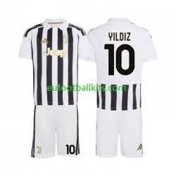 Juventus Kenan Yildiz 10 Home Football Shirts 2026-2027 Kids LS