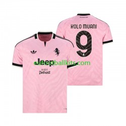 Juventus Randal Kolo Muani 9 Away Football Shirts 2026-2027 Men LS