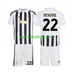 Juventus Weston McKennie 22 Home Football Shirts 2026-2027 Kids LS
