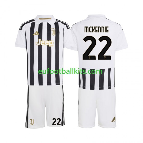 Juventus Weston McKennie 22 Home Football Shirts 2026-2027 Kids LS