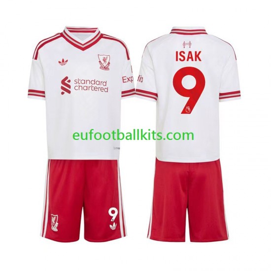 Liverpool Alexander Isak 9 Away Football Shirts 2026-2027 Kids LS