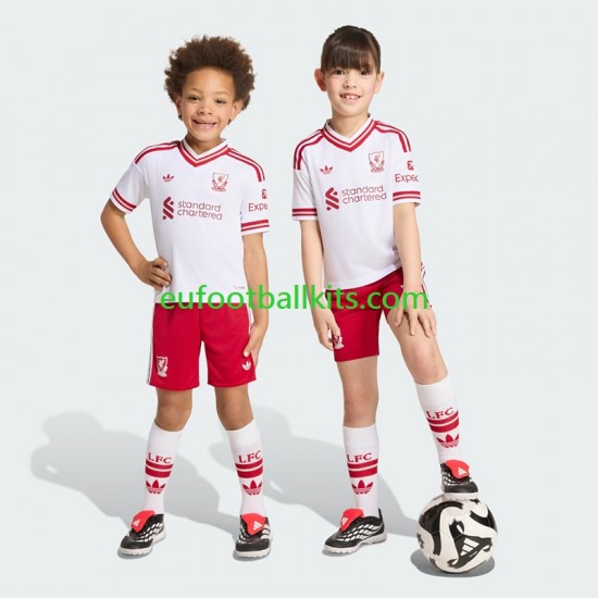 Liverpool Away Football Shirts 2026-2027 Kids LS