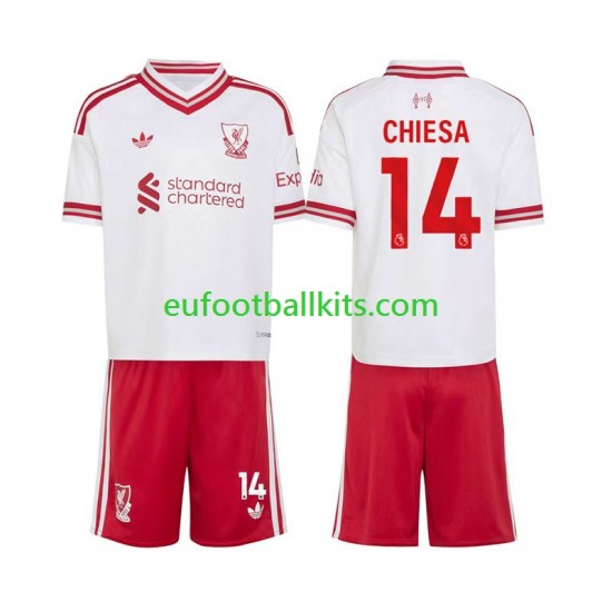 Liverpool Federico Chiesa 14 Away Football Shirts 2026-2027 Kids LS