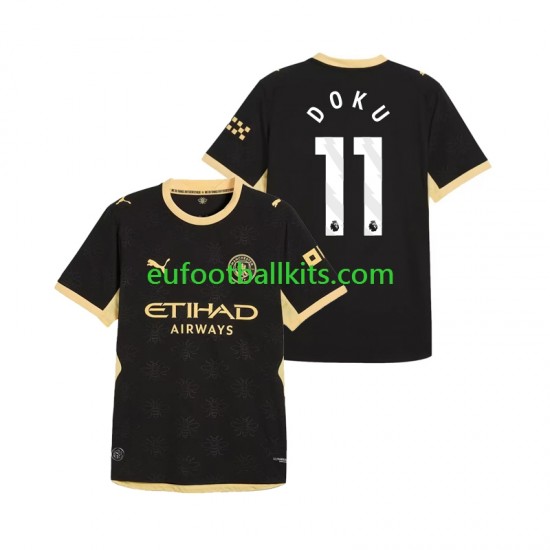 Manchester City Jeremy Doku 11 Away Football Shirts 2026-2027 Men LS
