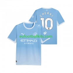 Manchester City Rayan Cherki 10 Home Football Shirts 2026-2027 Men LS