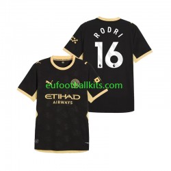 Manchester City Rodri 16 Away Football Shirts 2026-2027 Men LS