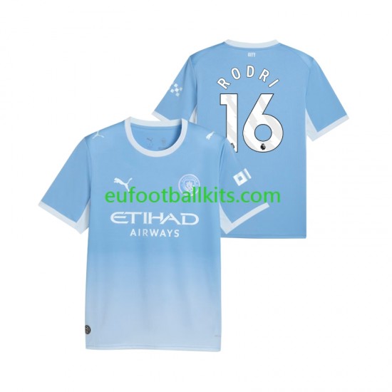 Manchester City Rodri 16 Home Football Shirts 2026-2027 Men LS