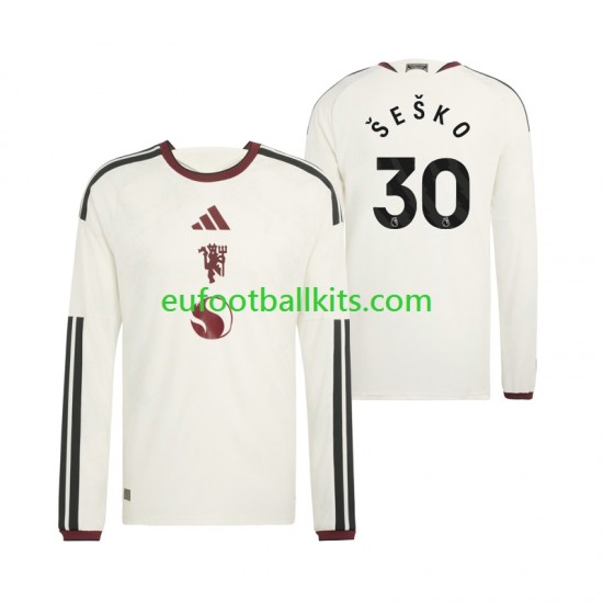 Manchester United Benjamin Sesko 30 Third Football Shirts 2026-2027 Men SS