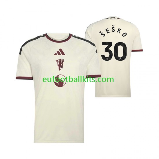 Manchester United Benjamin Sesko 30 Third Football Shirts 2026-2027 Men LS