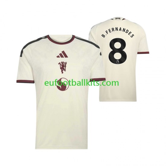 Manchester United Bruno Fernandes 8 Third Football Shirts 2026-2027 Men LS