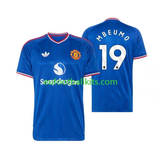 Manchester United Bryan Mbeumo 19 Away Football Shirts 2026-2027 Men LS