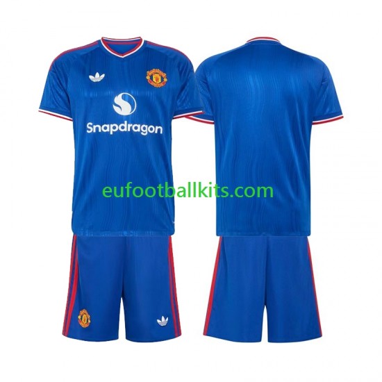 Manchester United Away Football Shirts 2026-2027 Kids LS