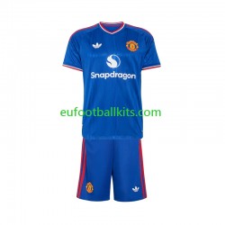 Manchester United Away Football Shirts 2026-2027 Kids LS