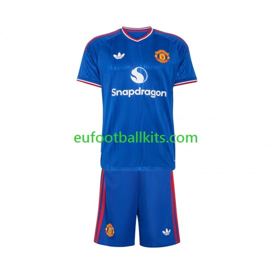 Manchester United Away Football Shirts 2026-2027 Kids LS