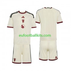 Manchester United Third Football Shirts 2026-2027 Kids LS