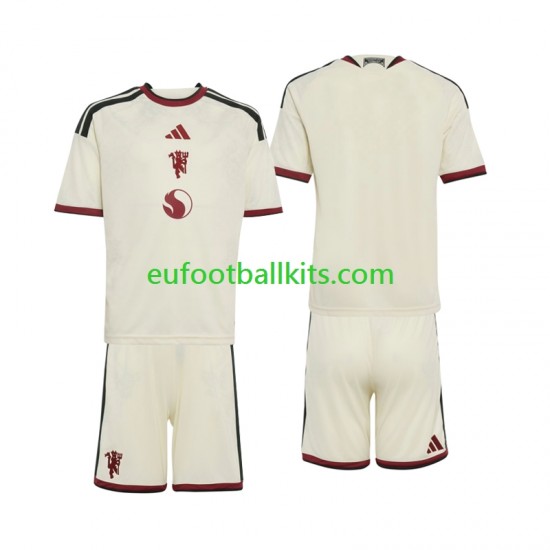 Manchester United Third Football Shirts 2026-2027 Kids LS