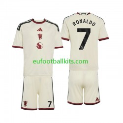 Manchester United Cristiano Ronaldo 7 Third Football Shirts 2026-2027 Kids LS