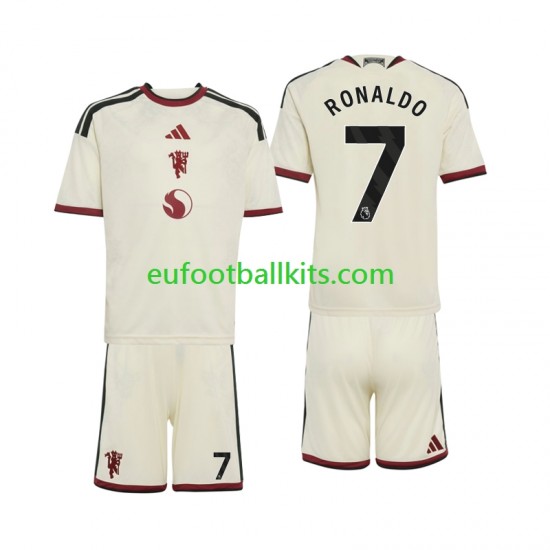Manchester United Cristiano Ronaldo 7 Third Football Shirts 2026-2027 Kids LS