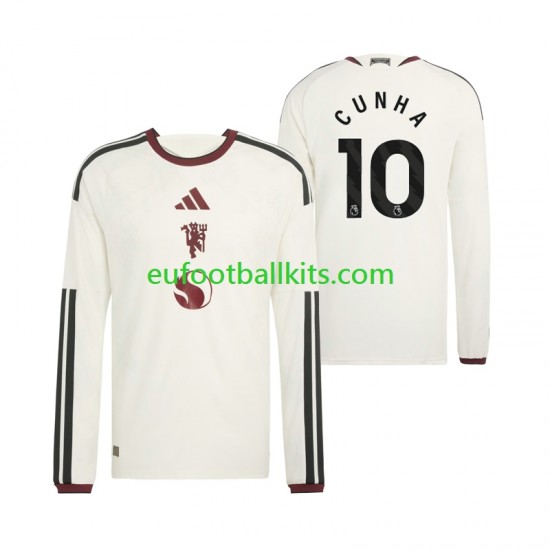 Manchester United Matheus Cunha 10 Third Football Shirts 2026-2027 Men SS