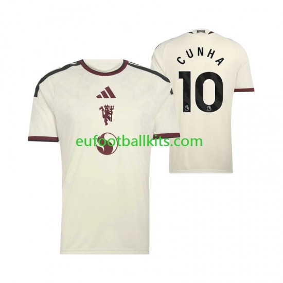 Manchester United Matheus Cunha 10 Third Football Shirts 2026-2027 Men LS