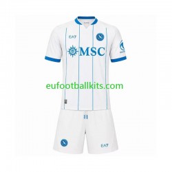 Napoli Away Football Shirts 2026-2027 Kids LS