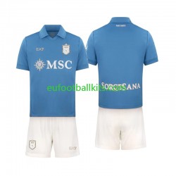 Napoli Home Football Shirts 2026-2027 Kids LS