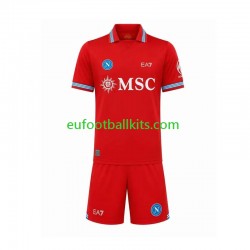 Napoli Third Football Shirts 2026-2027 Kids LS