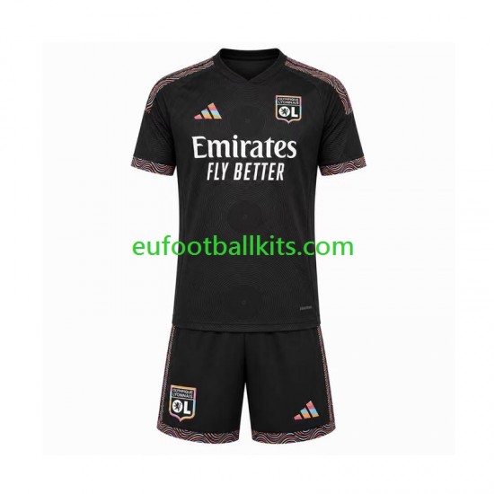 Olympique Lyonnais Third Football Shirts 2026-2027 Kids LS