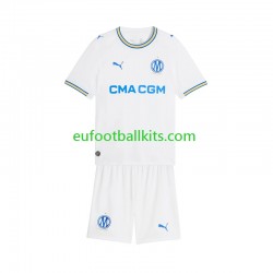Olympique de Marseille Home Football Shirts 2026-2027 Kids LS
