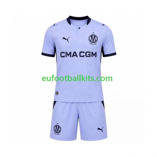 Olympique de Marseille Third Football Shirts 2026-2027 Kids LS