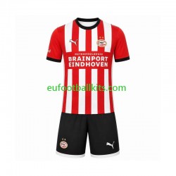 PSV Eindhoven Home Football Shirts 2026-2027 Kids LS
