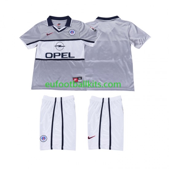 Paris Saint Germain Away Football Shirts Retro 2000 2001 Kids LS