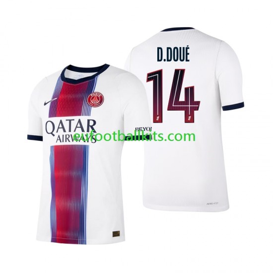 Paris Saint Germain Desire Doue 14 Away Football Shirts 2026-2027 Men LS