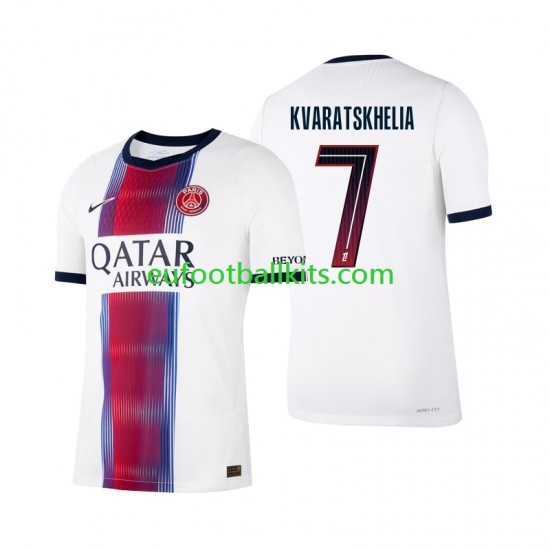 Paris Saint Germain Khvicha Kvaratskhelia 7 Away Football Shirts 2026-2027 Men LS