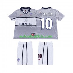 Paris Saint Germain OKOCHA 10 Away Football Shirts Retro 2000 2001 Kids LS