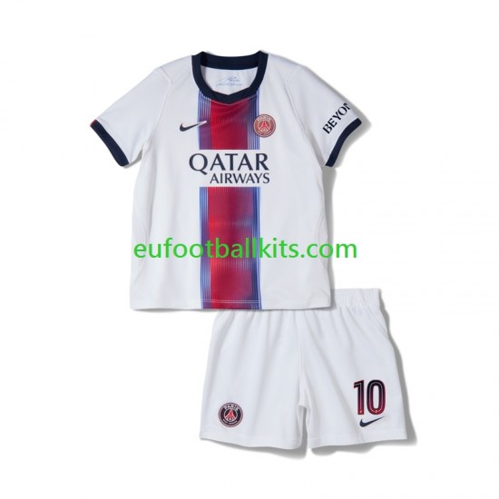 Paris Saint Germain Ousmane Dembele 10 Away Football Shirts 2026-2027 Kids LS