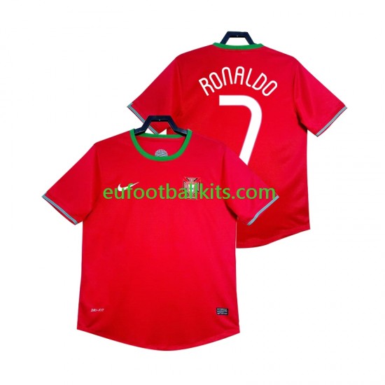 Portugal Cristiano Ronaldo 7 Retro Home Football Shirts 2012 Men LS