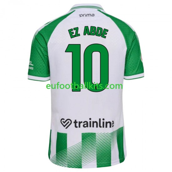 Real Betis Abde Ezzalzouli 10 Home Football Shirts 2026-2027 Men LS