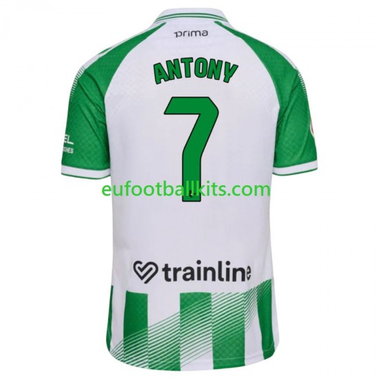 Real Betis Antony 7 Home Football Shirts 2026-2027 Men LS
