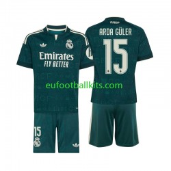 Real Madrid Arda Guler 15 Away Football Shirts 2026-2027 Kids LS