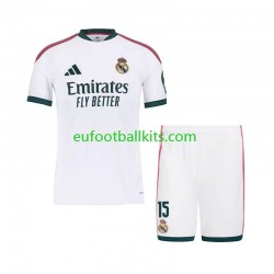 Real Madrid Arda Guler 15 Home Football Shirts 2026-2027 Kids LS