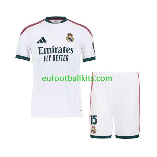 Real Madrid Arda Guler 15 Home Football Shirts 2026-2027 Kids LS