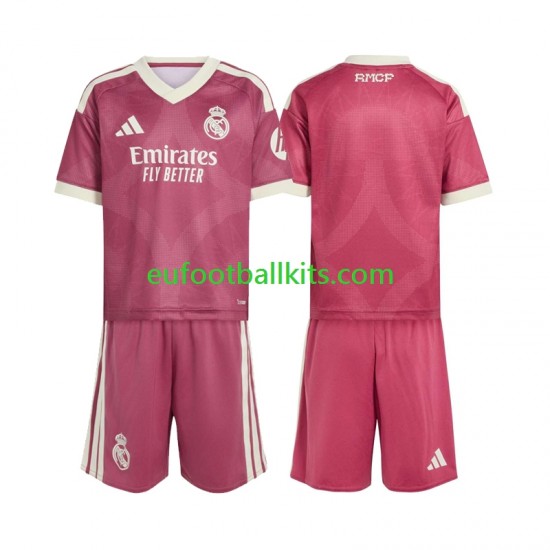 Real Madrid Third Football Shirts 2026-2027 Kids LS
