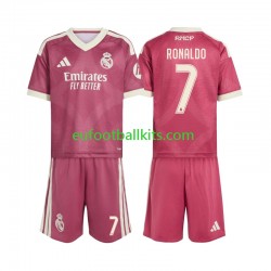 Real Madrid Cristiano Ronaldo 7 Third Football Shirts 2026-2027 Kids LS