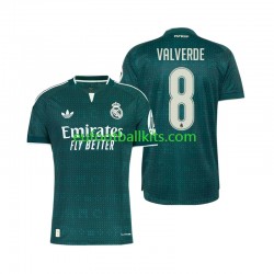 Real Madrid Federico Valverde 8 Away Football Shirts 2026-2027 Men LS